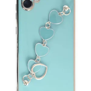 Newface Samsung Galaxy A04 Kılıf Esila Silikon - Su Yeşili