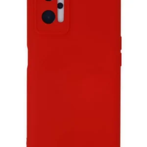 Newface Realme 9i 4g Kılıf Nano İçi Kadife Silikon - Kırmızı