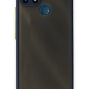 Newface Realme C25 Kılıf Montreal Silikon Kapak - Lacivert