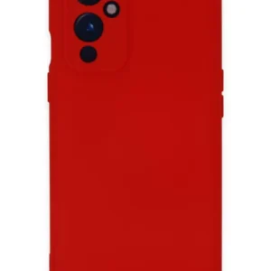 Newface One Plus 9 Kılıf Nano İçi Kadife Silikon - Kırmızı