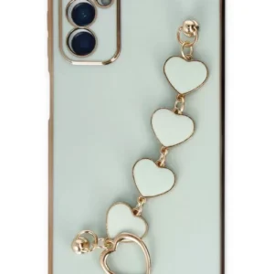 Newface Samsung Galaxy A14 4g Kılıf Esila Silikon - Su Yeşili