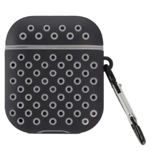 Newface Airpods 2 (2.nesil) Spor Delikli Kılıf - Siyah-gri