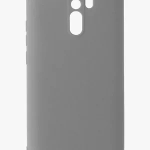 Newface Xiaomi Redmi 9 Kılıf Nano İçi Kadife Silikon - Gri