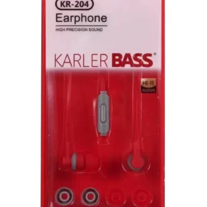 Karler Bass Kr-204 Kablolu Kulaklık - Kırmızı