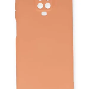 Newface Xiaomi Redmi Note 9 Pro Kılıf Nano İçi Kadife Silikon - Turuncu