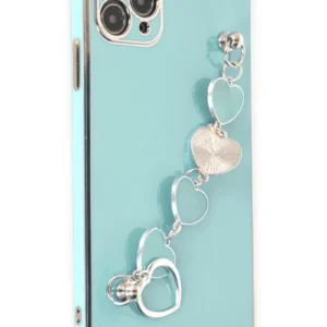 Newface İphone 11 Pro Max Kılıf Esila Silikon - Su Yeşili