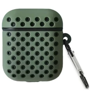Newface Airpods 3 (3.nesil) Spor Delikli Kılıf - Haki Yeşil-siyah