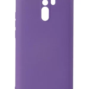 Newface Xiaomi Redmi 9 Kılıf Nano İçi Kadife Silikon - Mor