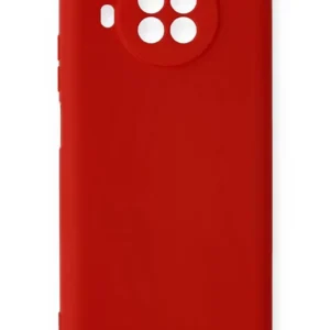 Newface Xiaomi Mi 10t Lite Kılıf Nano İçi Kadife Silikon - Kırmızı