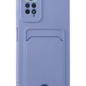 Newface Xiaomi Redmi Note 12 Pro 4g Kılıf Kelvin Kartvizitli Silikon - Lila