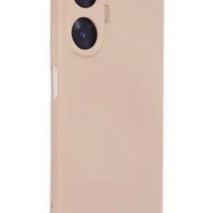 Newface Realme C55 Kılıf Nano İçi Kadife Silikon - Pudra