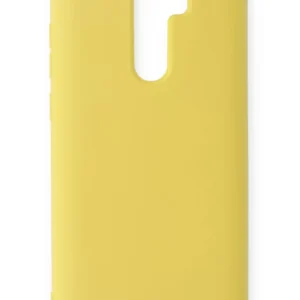 Newface Xiaomi Redmi Note 8 Pro Kılıf Nano İçi Kadife Silikon - Sarı