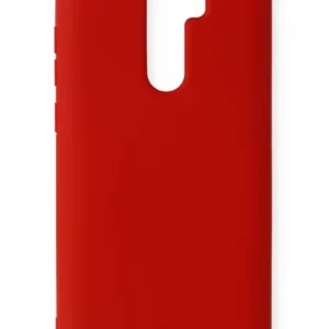 Newface Xiaomi Redmi Note 8 Pro Kılıf Nano İçi Kadife Silikon - Kırmızı