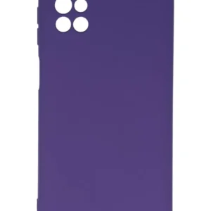 Newface Samsung Galaxy M51 Kılıf Nano İçi Kadife Silikon - Mor