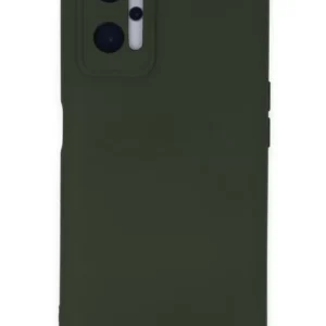 Newface Realme 9i 4g Kılıf Nano İçi Kadife Silikon - Koyu Yeşil