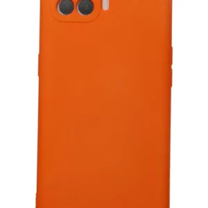 Newface Oppo Reno 4 Lite Kılıf Nano İçi Kadife Silikon - Turuncu