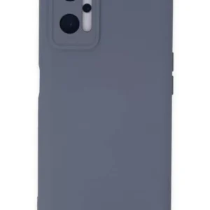 Newface Realme 9i 4g Kılıf Nano İçi Kadife Silikon - Gri