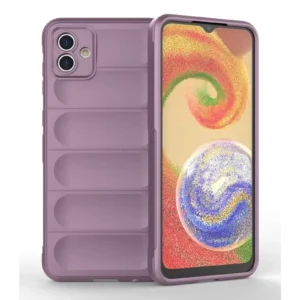 Newface Samsung Galaxy A04e Kılıf Optimum Silikon - Mor
