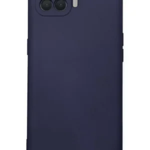 Newface Oppo Reno 4 Lite Kılıf Nano İçi Kadife Silikon - Lacivert