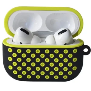 Newface Airpods Pro 2 (2.nesil) Spor Delikli Kılıf - Siyah-sarı