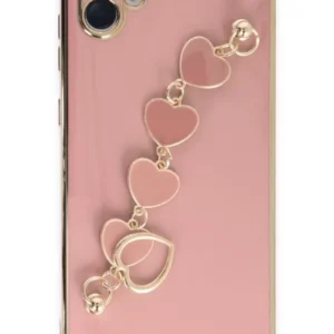 Newface Samsung Galaxy A04e Kılıf Esila Silikon - Pudra