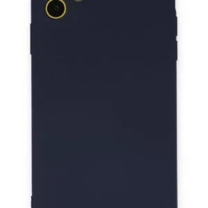 Newface İphone 11 Kılıf Nano İçi Kadife Silikon - Lacivert