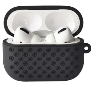 Newface Airpods Pro 2 (2.nesil) Spor Delikli Kılıf - Siyah-siyah