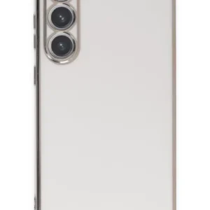 Newface Samsung Galaxy S23 Kılıf Volet Silikon - Beyaz