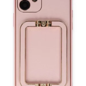 Newface İphone 12 Kılıf Coco Elit Kapak - Pembe