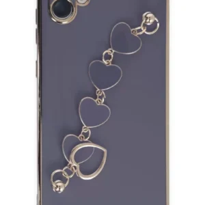 Newface Samsung Galaxy A04e Kılıf Esila Silikon - Gri