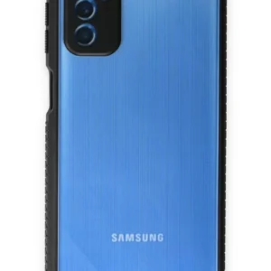Newface Samsung Galaxy M52 5g Kılıf Miami Şeffaf Silikon - Siyah