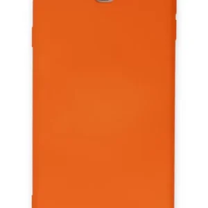 Newface Samsung Galaxy J7 Prime Kılıf Nano İçi Kadife Silikon - Turuncu