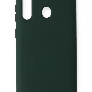 Newface Samsung Galaxy M40 Kılıf Nano İçi Kadife Silikon - Koyu Yeşil