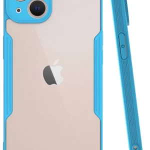 Newface İphone 14 Kılıf Platin Silikon - Mavi