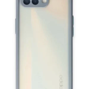 Newface Oppo Reno 4 Lite Kılıf Montreal Silikon Kapak - Gri