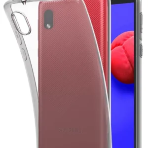 Newface Samsung Galaxy A01 Core Kılıf Lüx Şeffaf Silikon