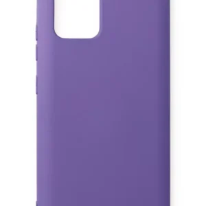 Newface Samsung Galaxy A91 / S10 Lite Kılıf Nano İçi Kadife Silikon - Mor