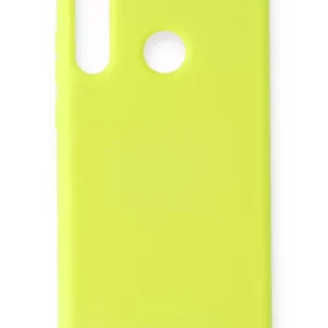 Newface Huawei Y6p Kılıf Nano İçi Kadife Silikon - Sarı