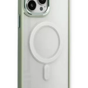Newface İphone 14 Pro Max Kılıf Room Magneticsafe Silikon - Su Yeşili