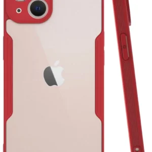 Newface İphone 14 Plus Kılıf Platin Silikon - Kırmızı