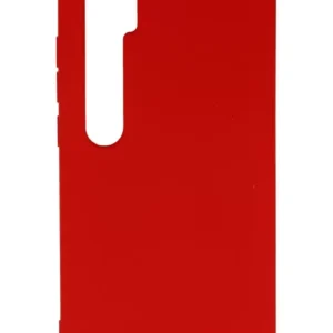 Newface Xiaomi Mi Note 10 Lite Kılıf Nano İçi Kadife Silikon - Kırmızı