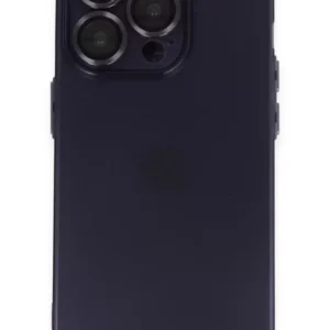 Newface İphone 14 Pro Max Kılıf Luko Lens Silikon - Siyah