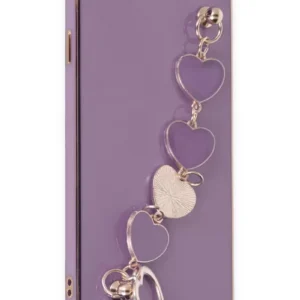 Newface İphone 6 Kılıf Esila Silikon - Mor