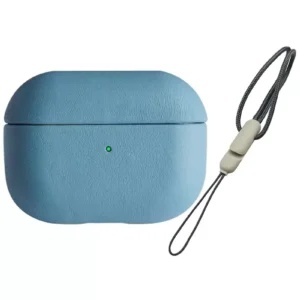 Newface Airpods Pro 2 (2.nesil) 405 Deri Kılıf - Sierra Blue