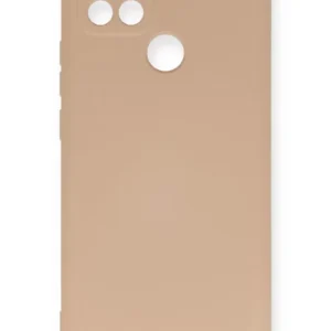 Newface Oppo A15 Kılıf Nano İçi Kadife Silikon - Pudra