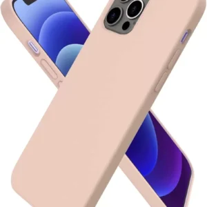 Newface İphone 12 Pro Kılıf First Silikon - Pudra