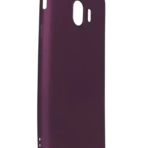 Newface Samsung Galaxy J4 Kılıf First Silikon - Mürdüm