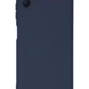 Newface Samsung Galaxy A04e Kılıf Nano İçi Kadife Silikon - Lacivert