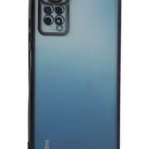 Newface Xiaomi Redmi Note 11 Pro Kılıf Razer Lensli Silikon - Siyah