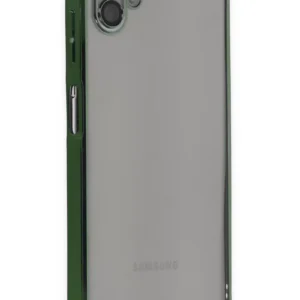 Newface Samsung Galaxy A04 Kılıf Razer Lensli Silikon - Yeşil